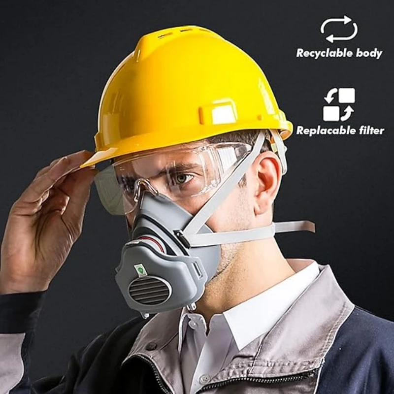 Dust Mask Construction - 방진 마스크, 마스크 보호, 산업용 먼지