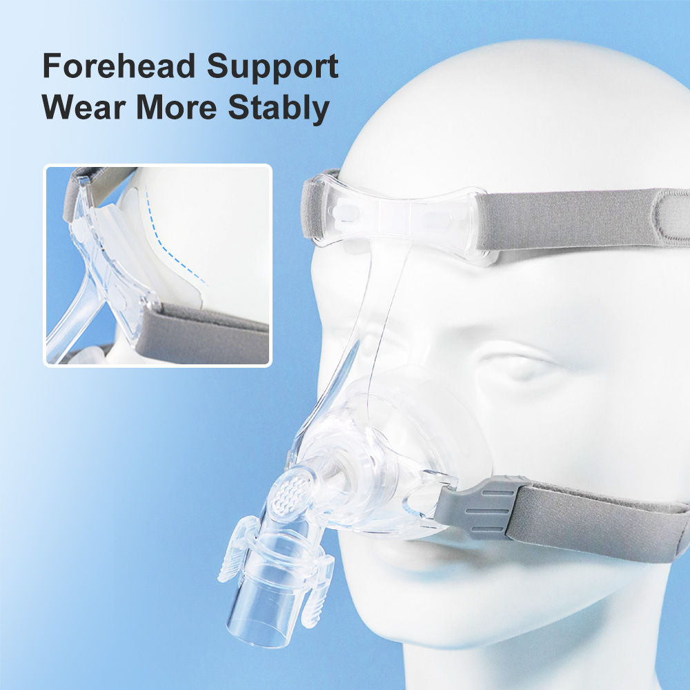 범용 CPAP 비강 마스크 (이마 지지 프레임, 실리콘 - Silicone Mask Bracket 리뷰 및 가격